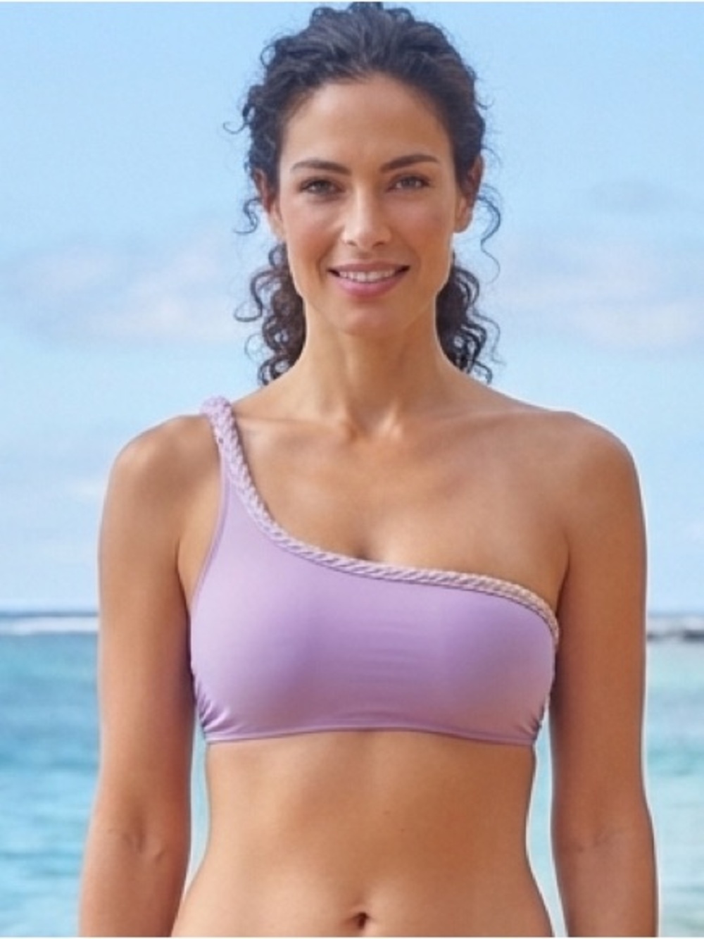 Profile by Gottex Women's Kundala One Shoulder Bikini Top